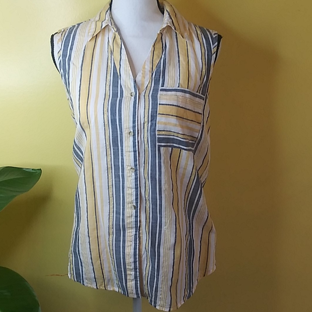UNIQUE SPECTRUM Women/Junior Blouse Size L
